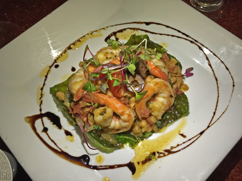 Muzzarella camarones ret