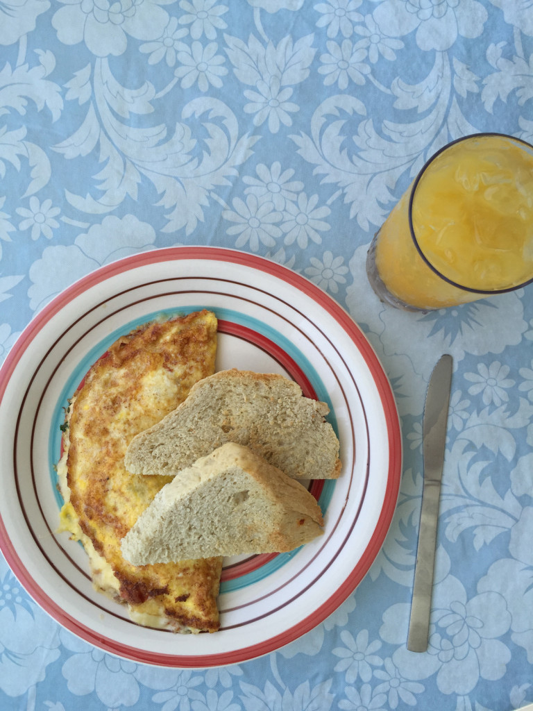 English Rose omelet ret