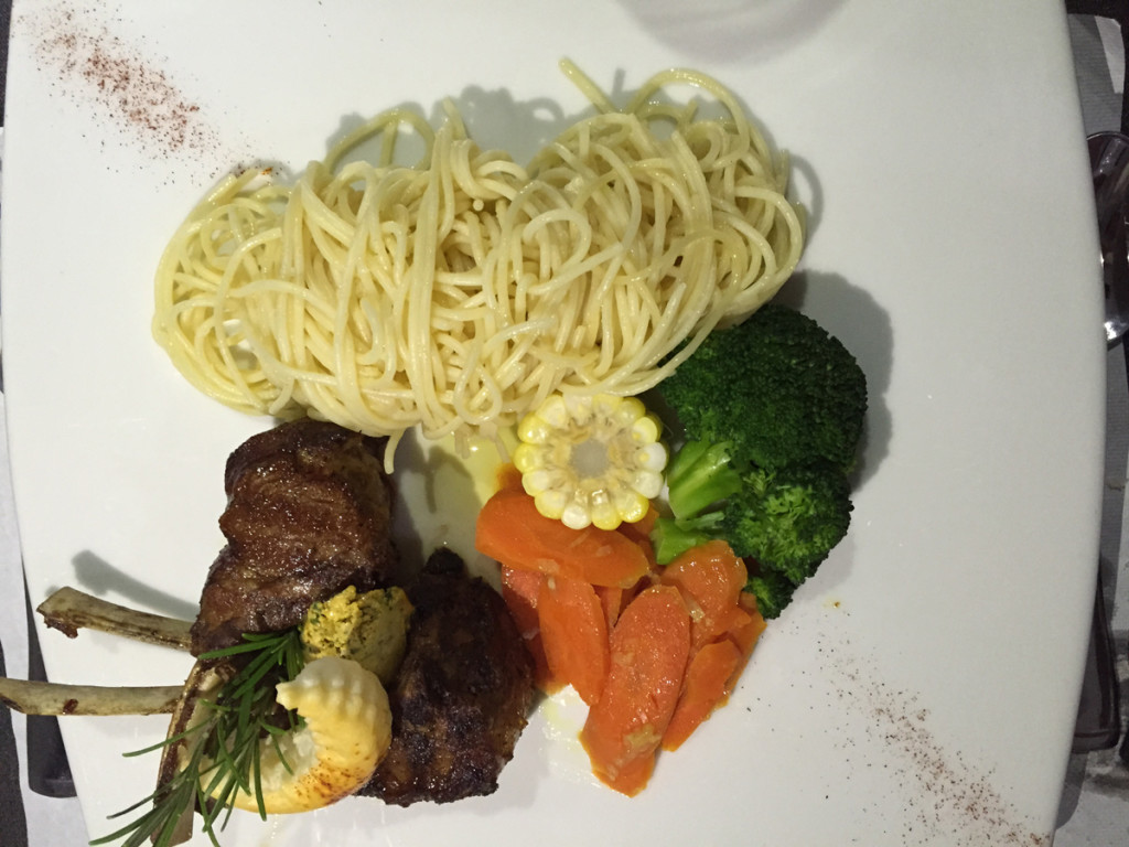 Swiss Bistro cordero ret