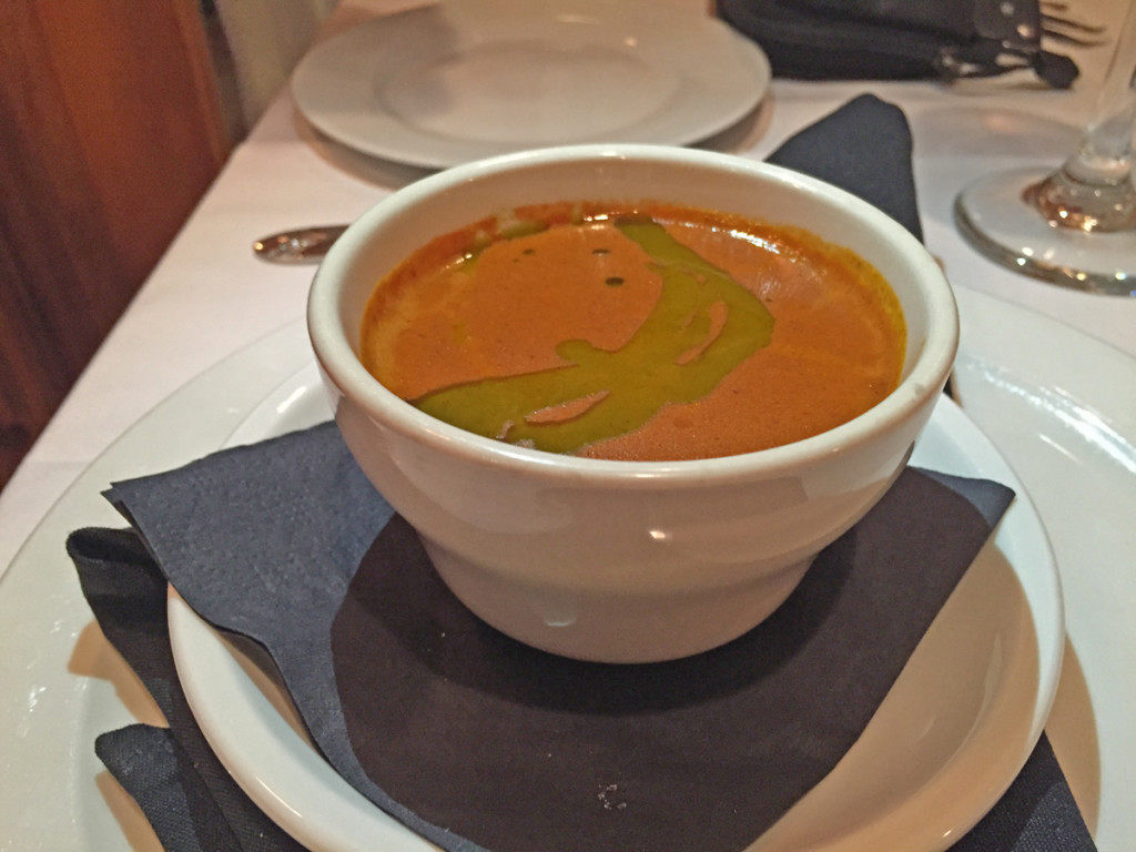 Zebra lobster bisque ret