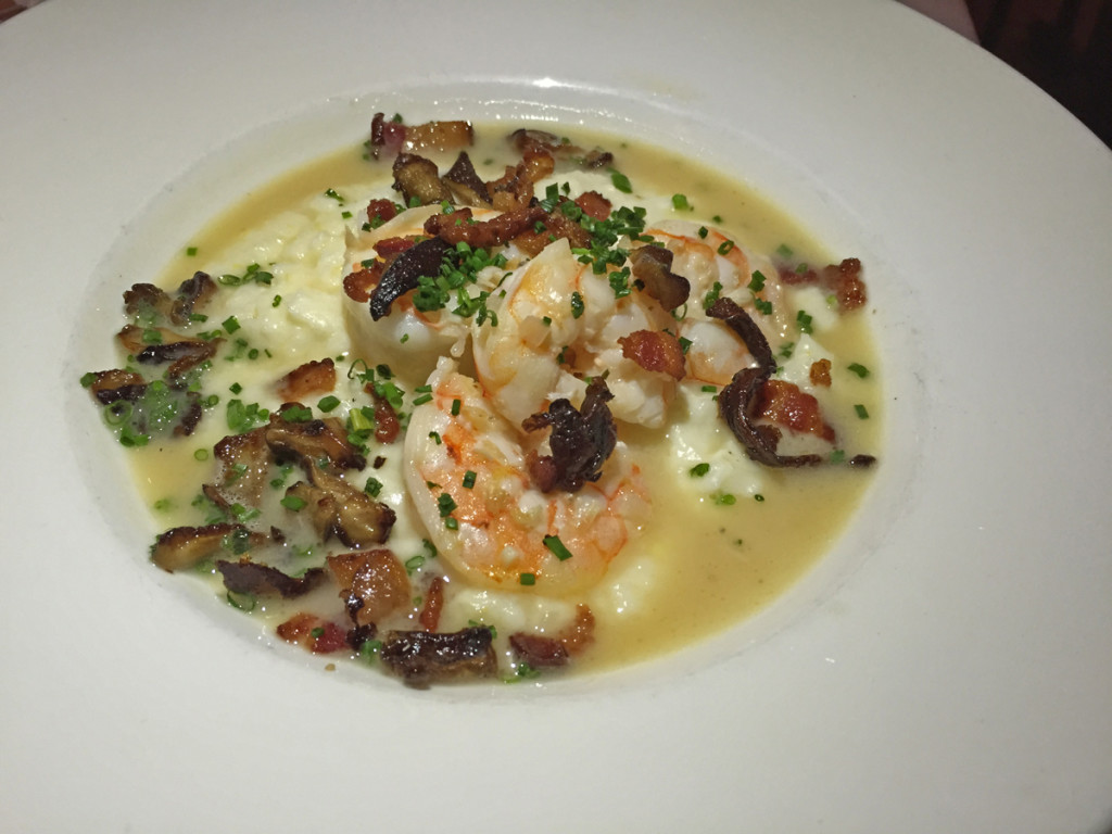 La Petite Grocery shrimp & gritts ret