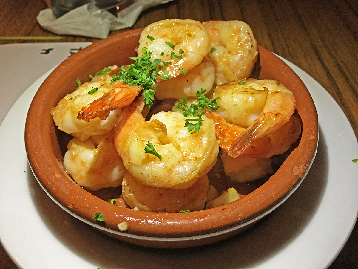 Taller de Tapas camarones ret