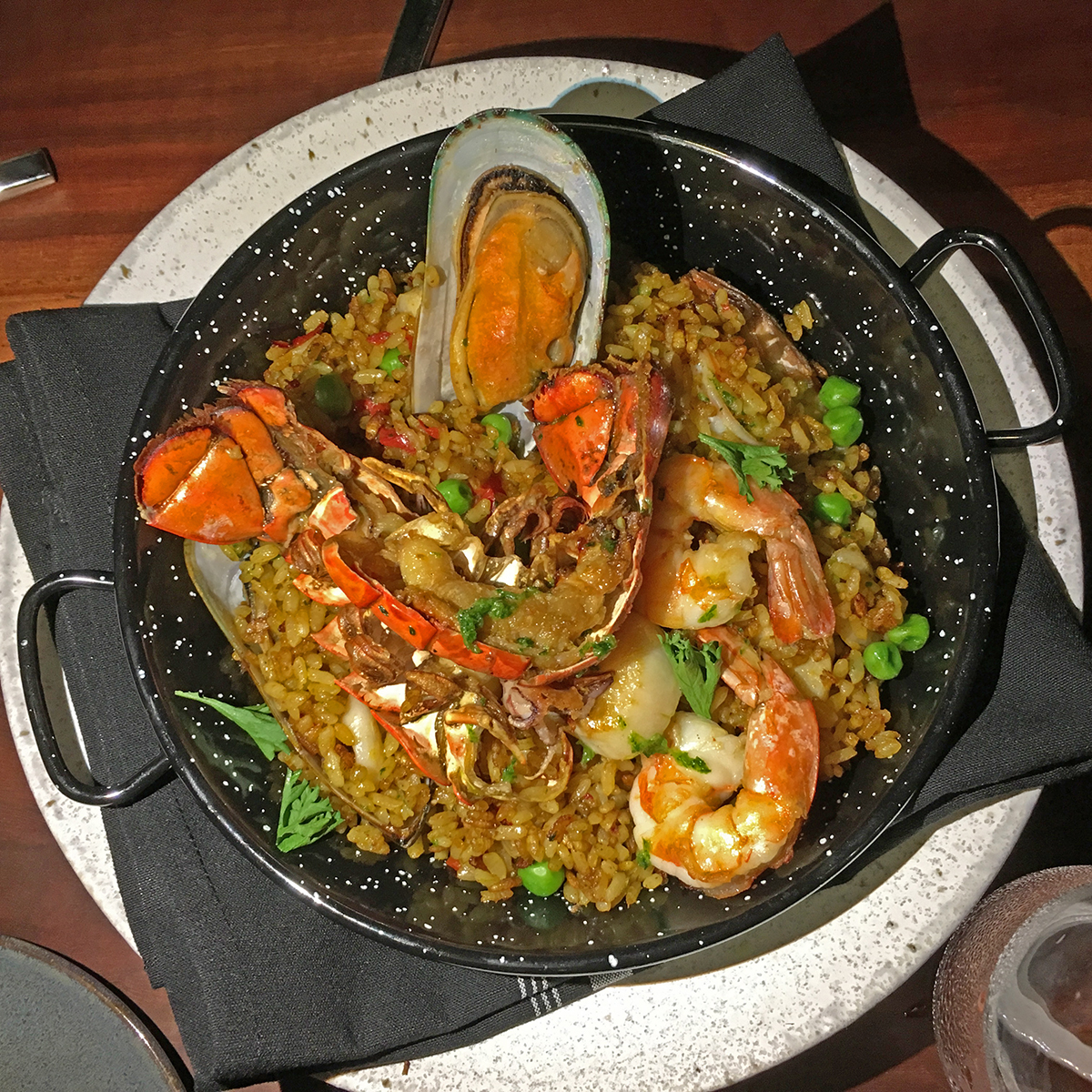 Melao paella pegao ret