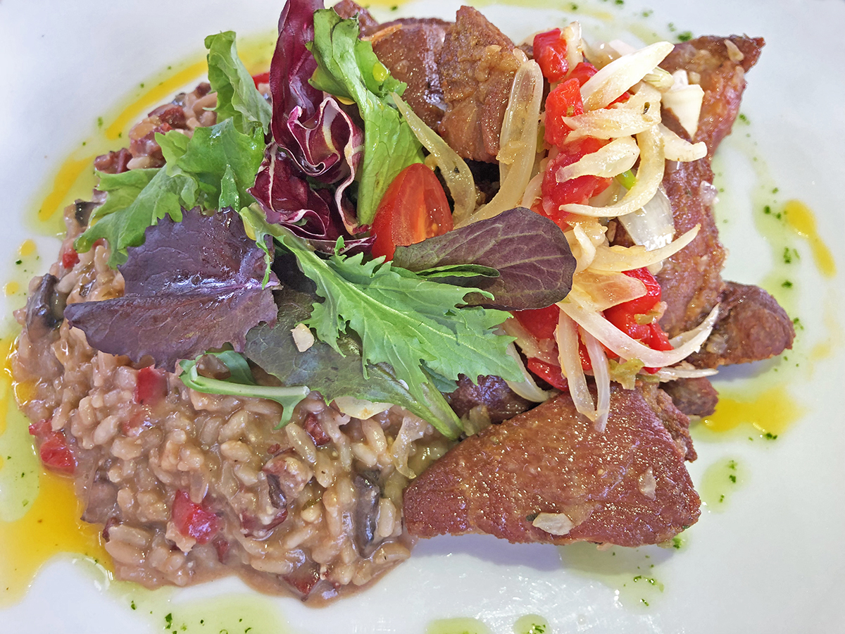 Funche carne cerdo frita 1 ret