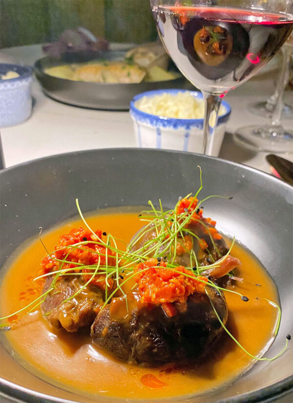 La Pícara cachetes de cerdo ret