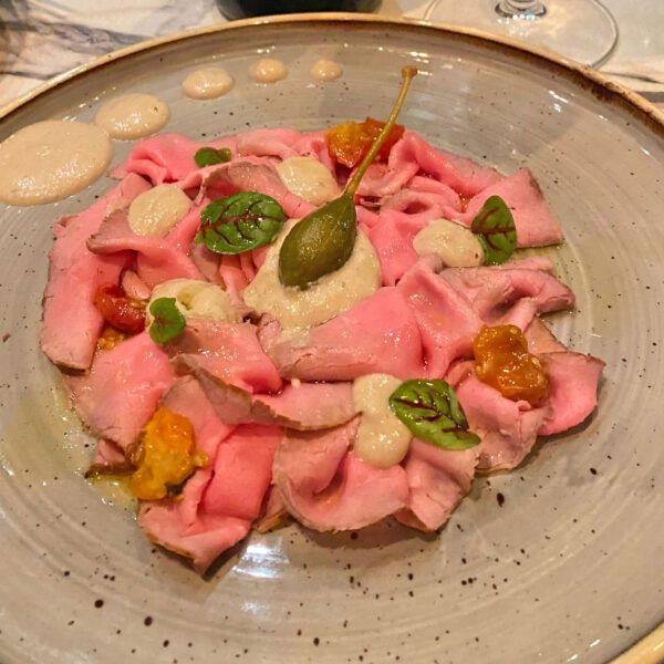 Mosaico vitello tonnato ret